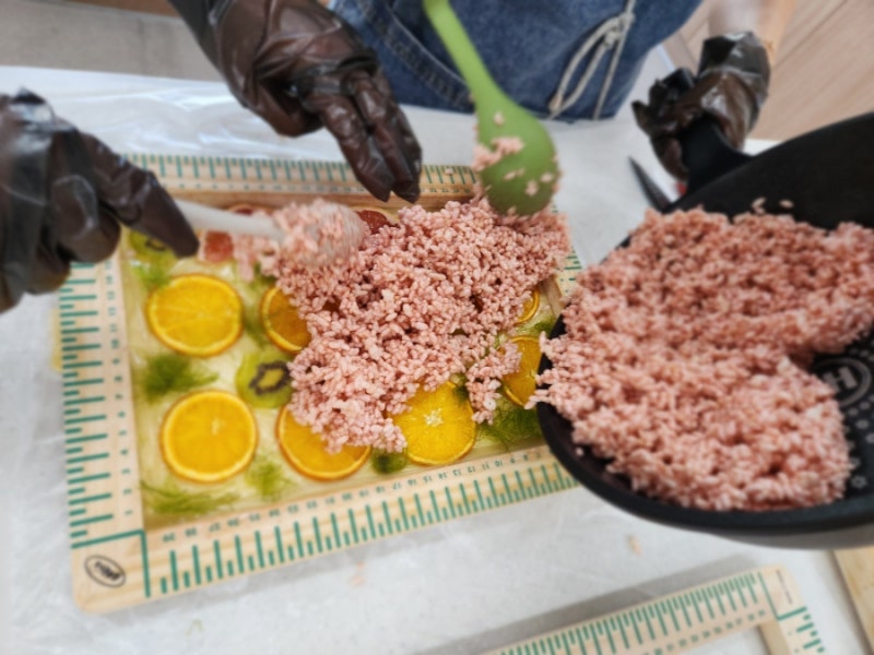 알록달록 예쁜 과일칩들