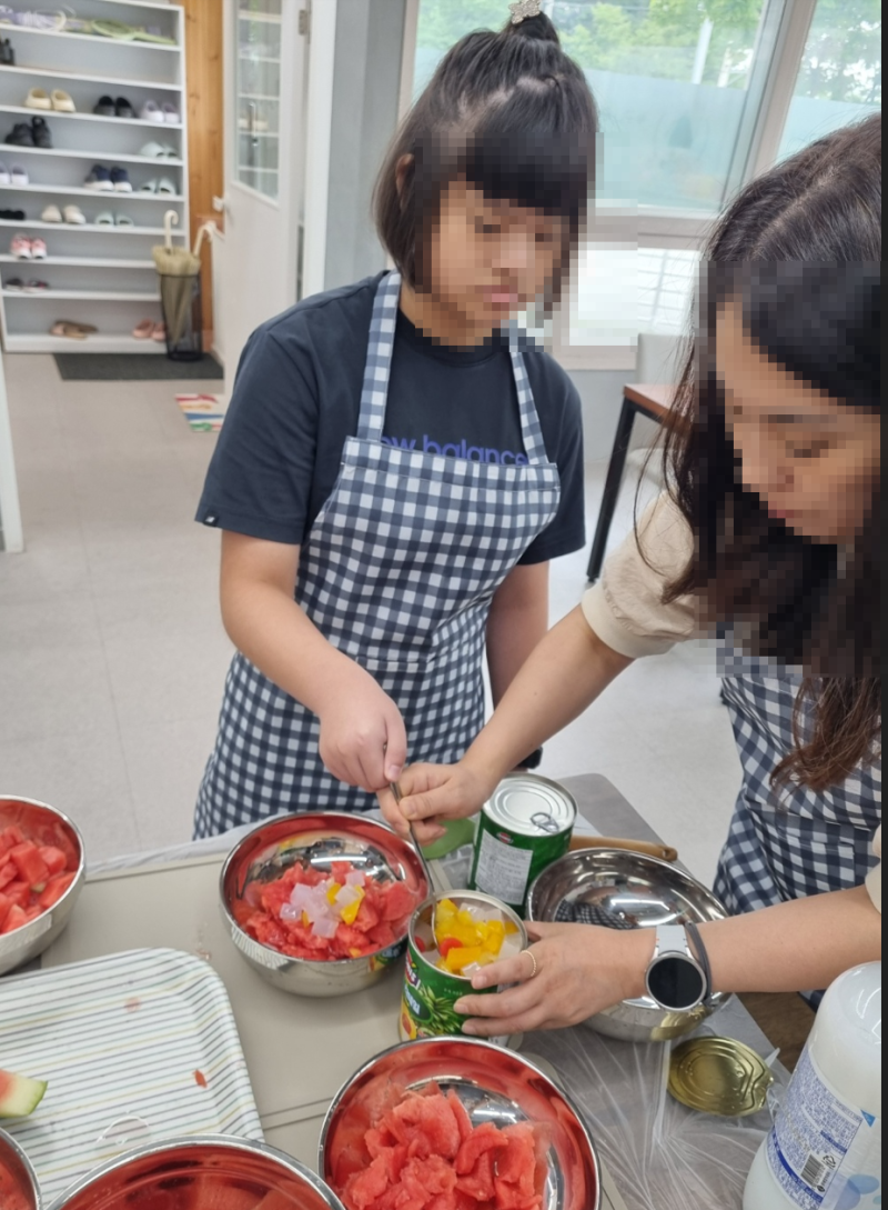 모두 함께 즐기는 물놀이